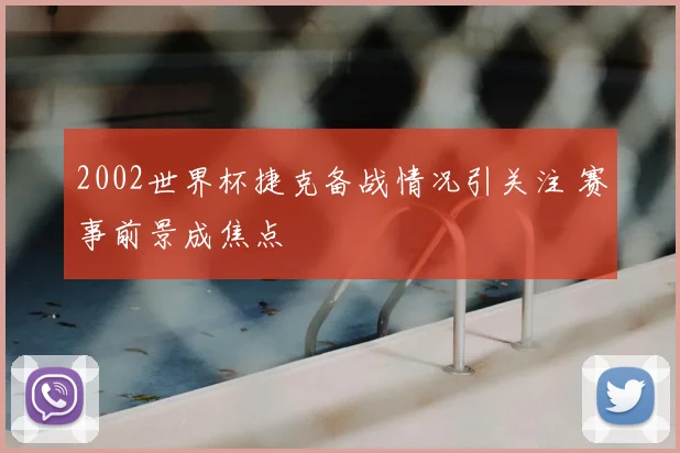 2002世界杯捷克备战情况引关注 赛事前景成焦点
